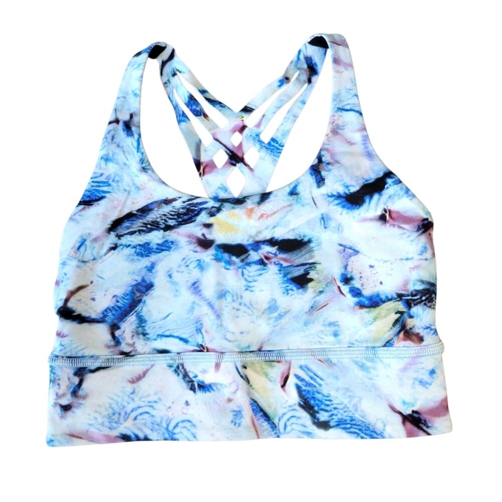 Lululemon Mind Over Miles Bra Exposure Multi size 4